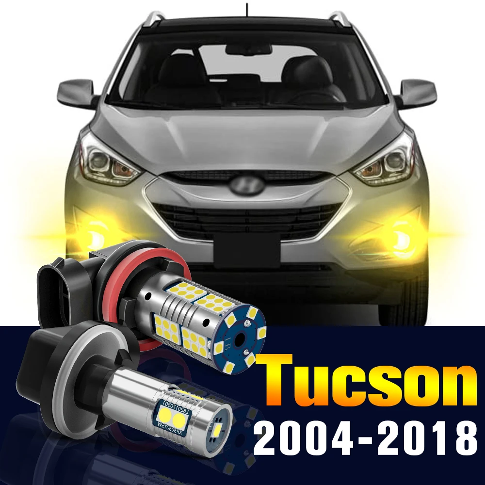 

2pcs LED Fog Light Bulb Lamp For Hyundai Tucson 2004-2018 2007 2008 2009 2010 2011 2012 2013 2014 2015 2016 2017 Accessories