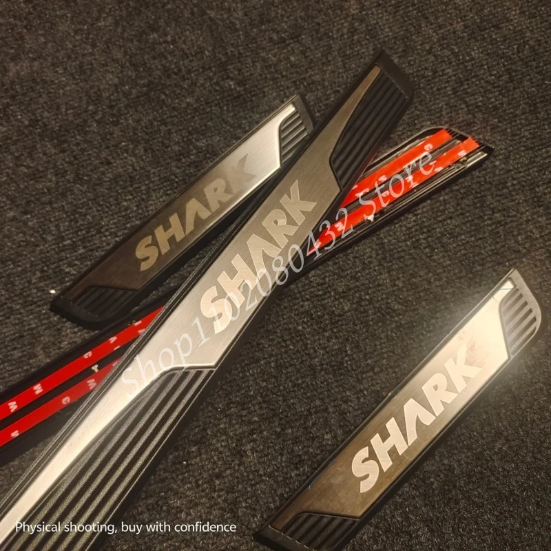FOR BYD SHARK 2023-2025 stainless steel car door sill car door protector Thresholds for car accessories