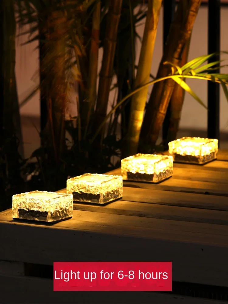 Solar Garden Lamp Garden Villa Outdoor Lawn Home Balcony Yard Layout Waterproof Decoration Underground Lamp