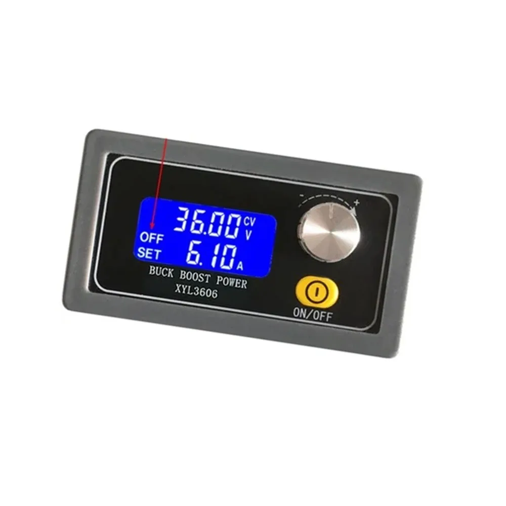 XYL3606 Digital DC Power Supply-36V 6A Adjustable CV/CC, Auto Buck-Boost, 216W Output, Precision 0.01V/0.001A, 5.5-35V Input