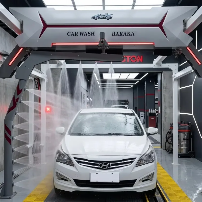 Automatic Foam Coating Function Automatic Car Wash 360 Car Wash Machine Automatic Car Wash Station