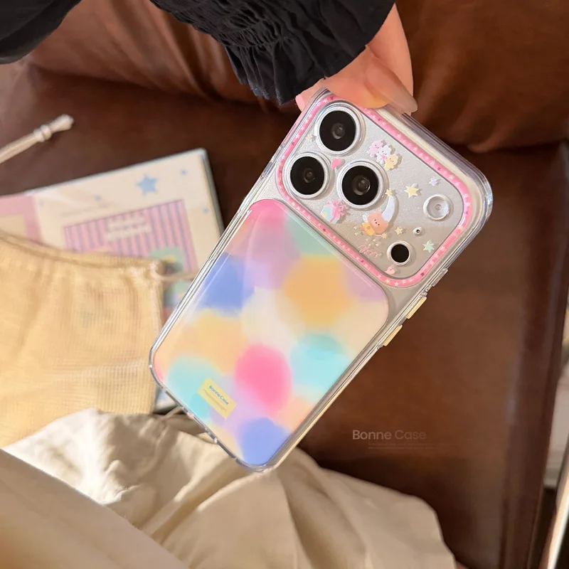 insSuitable for color bubble blending17Apple17proPhone caseiphone16Fully transparent14Cartoon15Soft