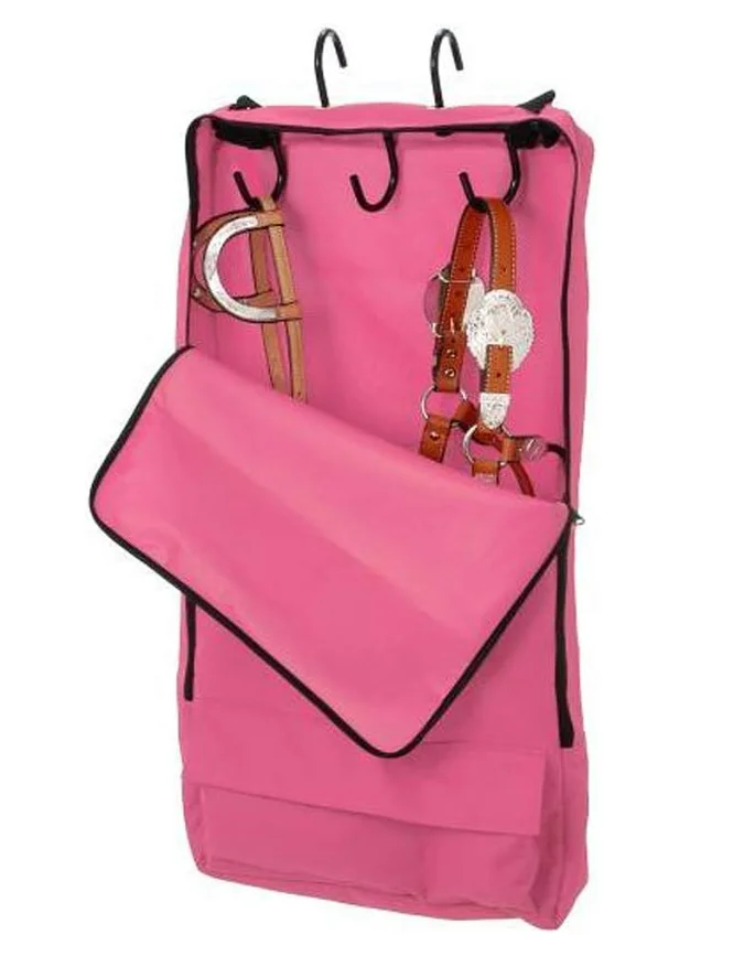 Multi-Color 3-Prong Tack Rack Horse Bag, Bridle & Halter Carry Case