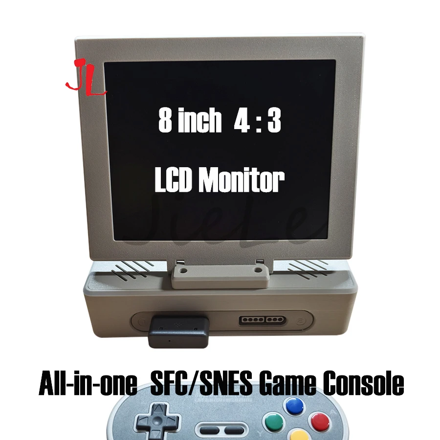 

Новая игровая консоль «сделай сам» с 3D-принтом «все в одном» MINI SFC / SNES, 8-дюймовым ЖК-монитором 4:3, встроенными динамиками, поддержкой двойного экрана