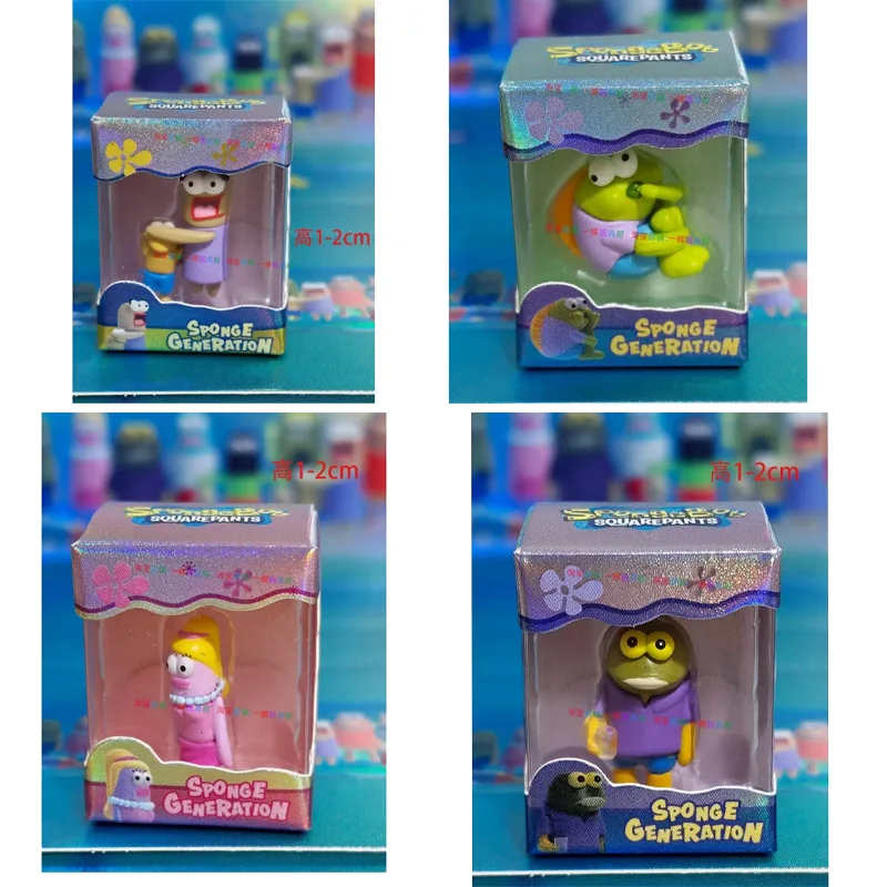 SpongeBob SquarePants Figure Patrick Star Sandy Krabs Bikini Bottom Residents Blind Box Ornament Gift Toy view 2