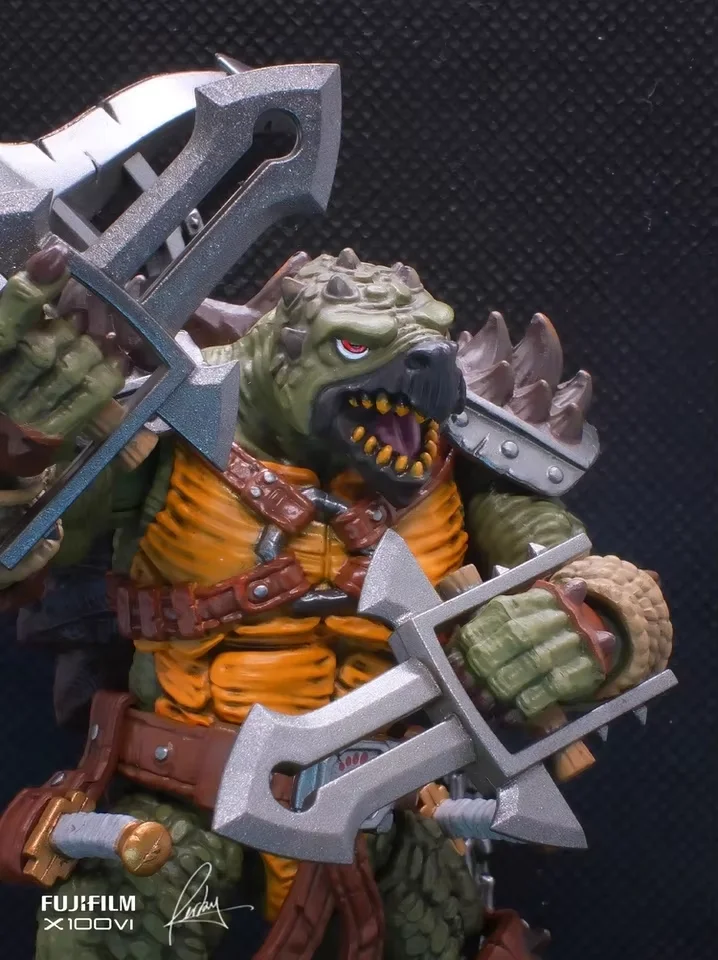 JOYTOY Teenage Mutant Ninja Tartarughe Action Figure TMNT Slash Tokka Anime Figurine Modelli Collezione di Bambole Giocattoli Hobby Regali