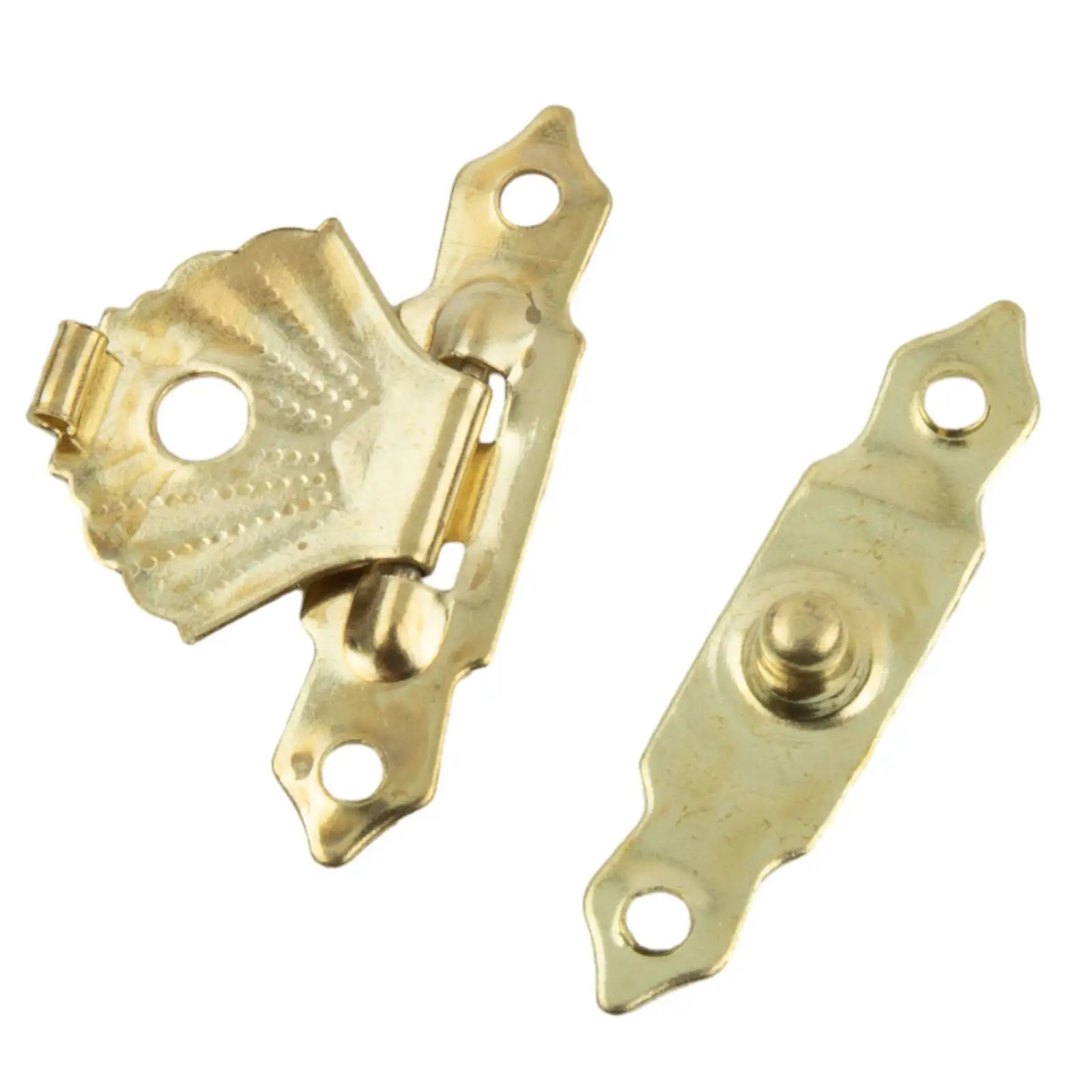 Brand New Practical Hasps Latch Padlock for Iron Latch Hook Silver 10pcs 30*18mm Antique Bronze Clasp Lock Brand
