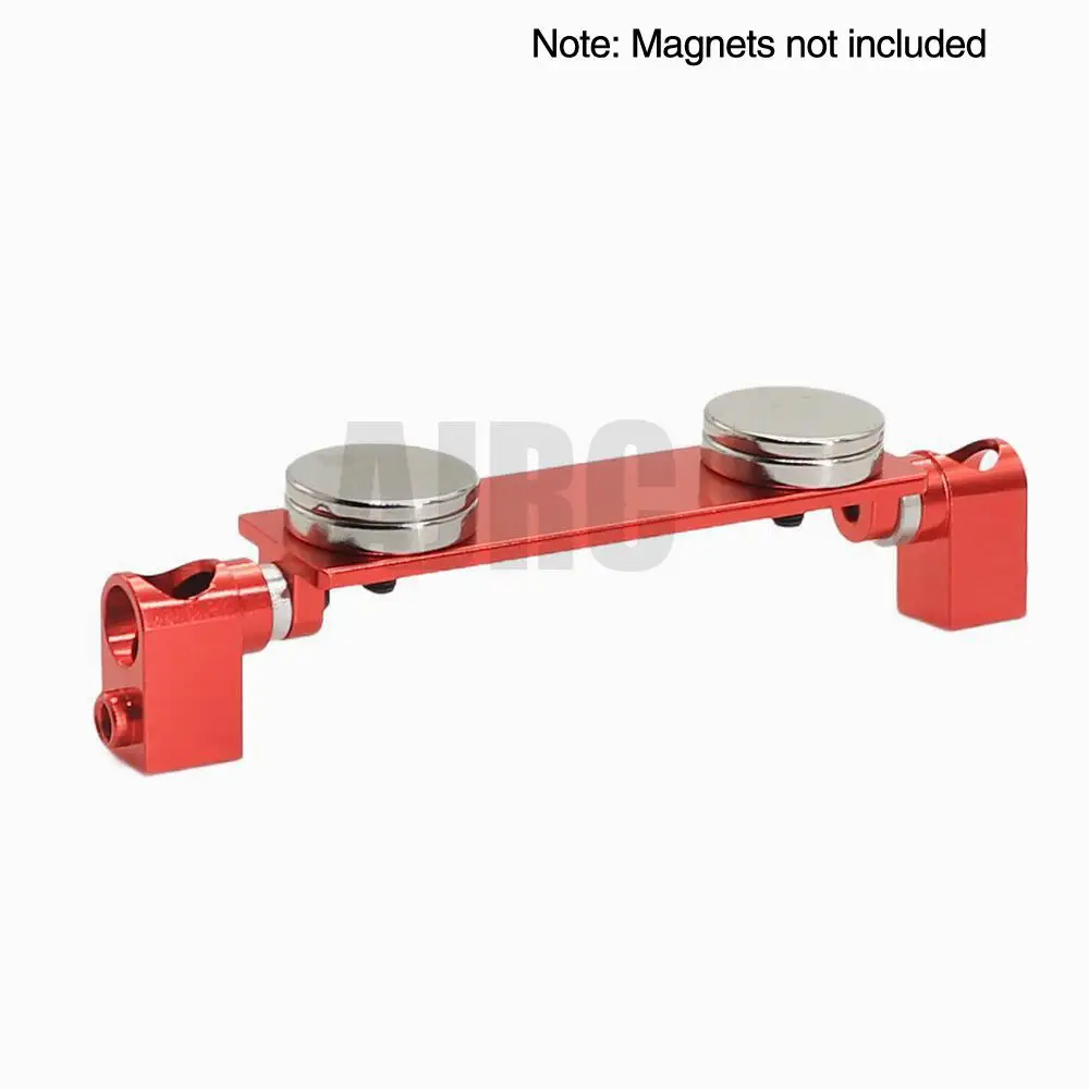 1:10 RC 모델용 합금 마그네틱 스텔스 보이지 않는 바디 포스트 마운트, 자동차 드리프트 HSP d90 사쿠라 히모토 레드캣 엑세스 레이싱, 1 세트