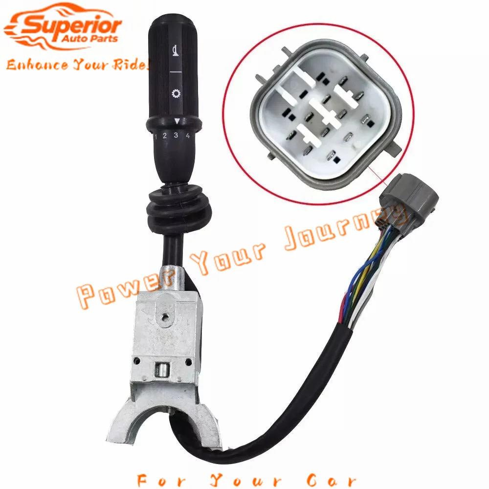 

Combination Switch Auto for JCB 3CX 4CX 3D 3DX Trucks Turning Switch Signal Light Switch Headlight Switch 70-180298