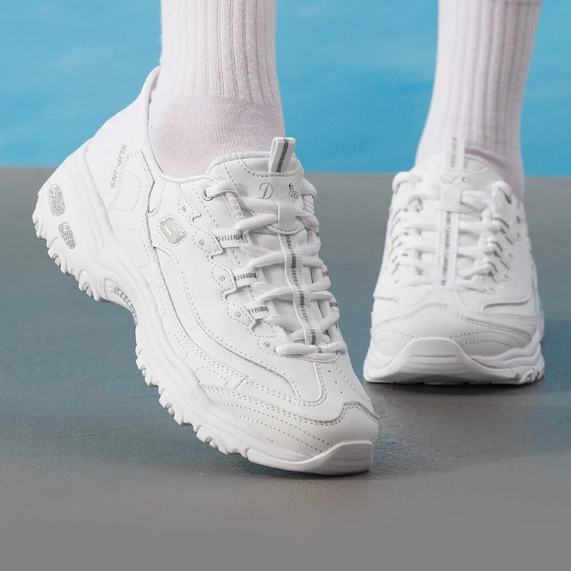 Skechers Women's Shoes Original Lightweight Fashionable Wear-Resistant Non-Slip New Fitness Training Outdoor Sports Casual Shoes 150031-Wsl-7