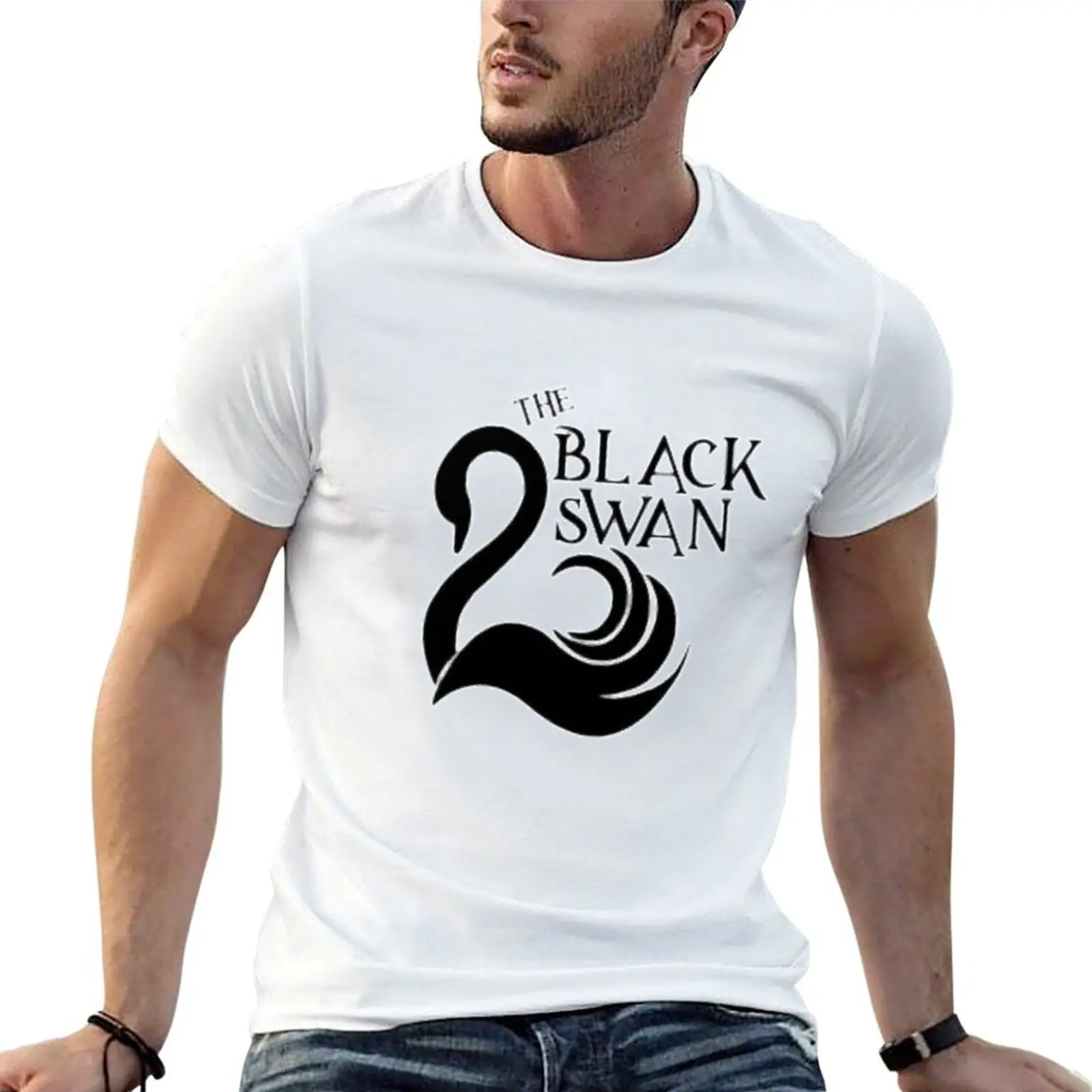 THE BLACK SWAN T-Shirt t shirts for man graphic tees t shirt man designer t shirt man cotton T-shirt