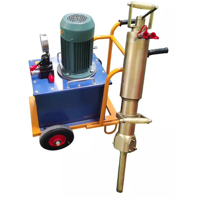 فاصل الصخور الهيدروليكي مقسم ثابت صغير لبناء الأساس وحفر مسدس تقسيم الصخور لأوبرا التعدين (مخصص)