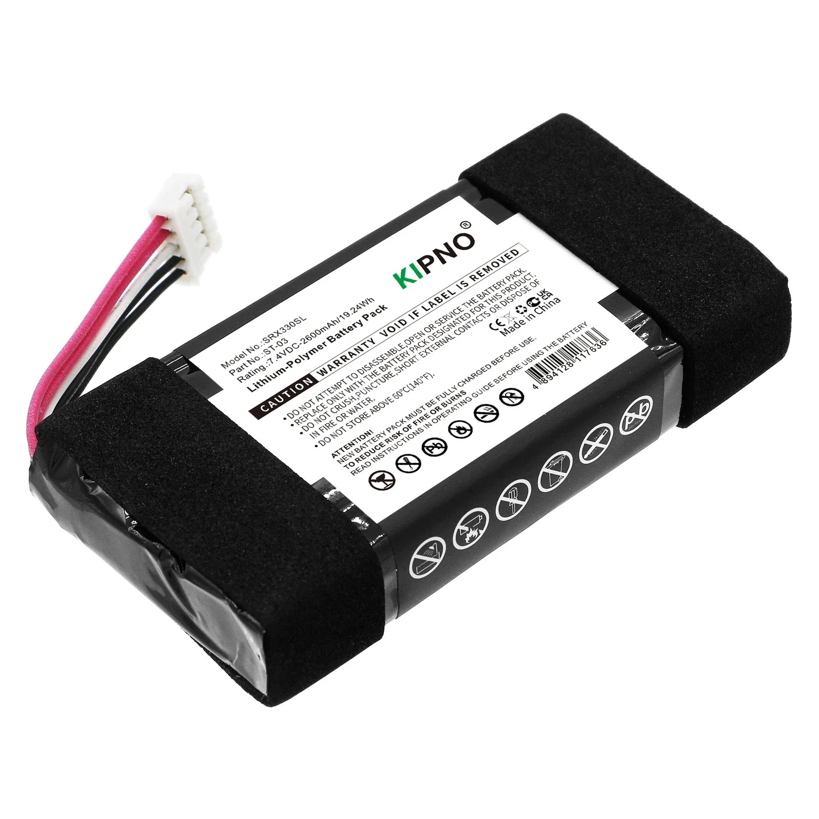 

Sony SRS-X33 ST-03 Speaker 2600mAh Battery Replacement for Wireless Portable Speakers by Sony