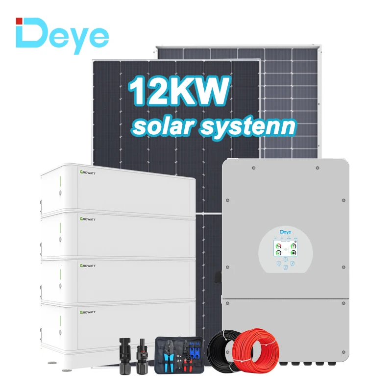 

Solar Energy System Home Kit 12Kva 12000Watt Complete Domestic Hybrid Solar Panel System