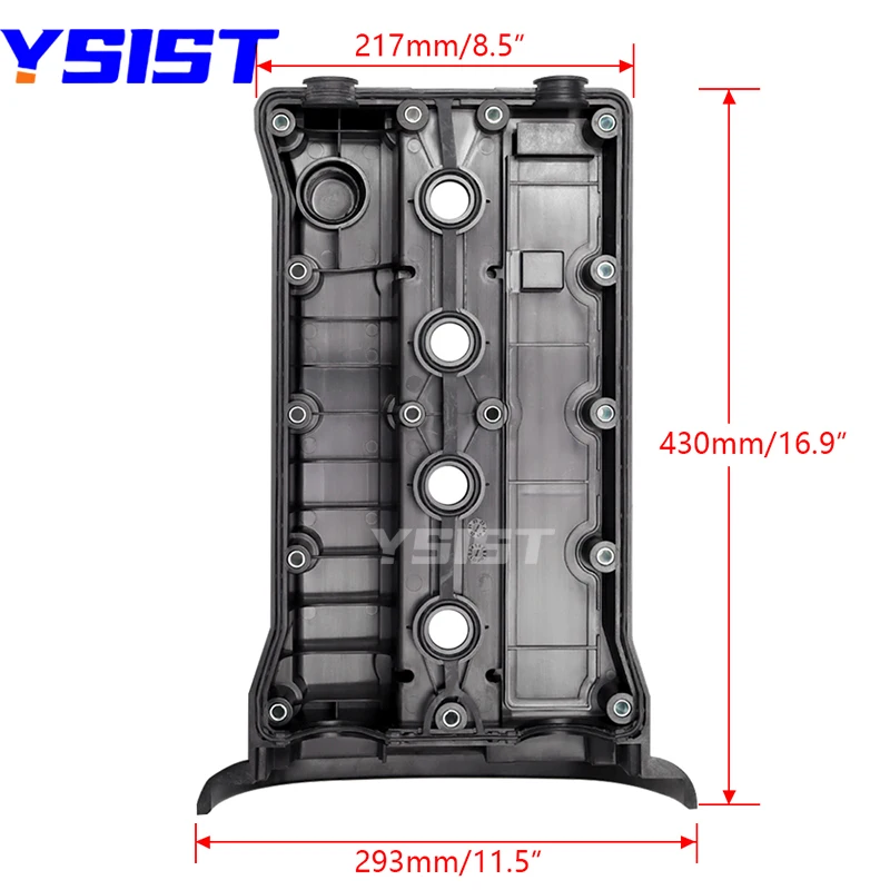 For Chevrolet  Cruze Lacetti Aveo Chevy 1.6L Engine Valve Cover with Gasket & Seals Holden Barina Tk 06-11 Rocker Cover 25192208