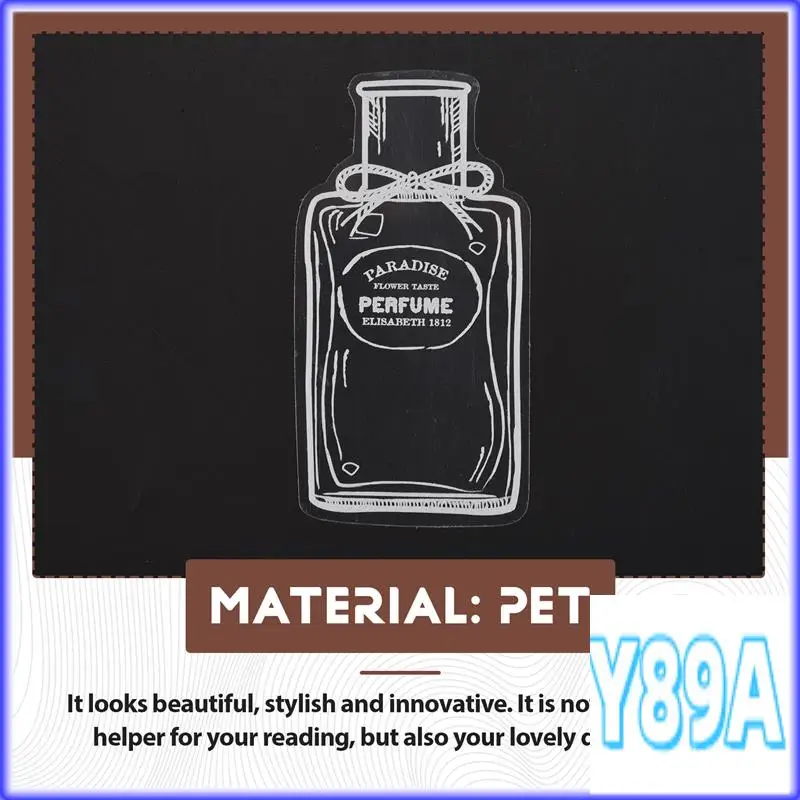 GO-Dried Flower Bookmark Bottle,Transparent Dried Flower Bookmarks,DIY Dried Flower Bookmark,Fit Female Child Graduation