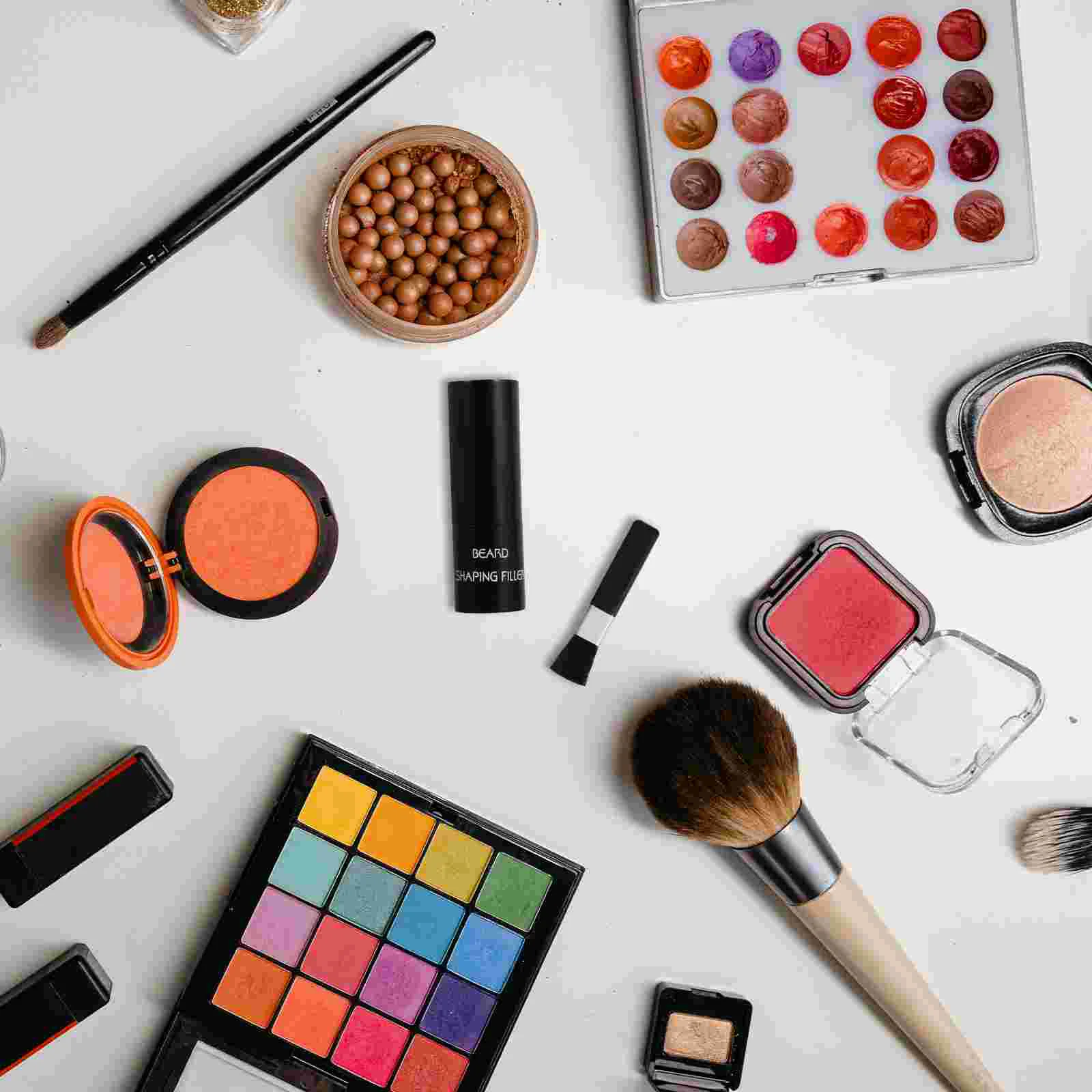 Accessori per crema per il riempimento della barba Kit per modellare il modello per lo styling dello strumento per modellare la scollatura