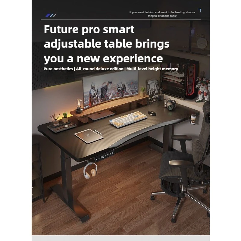 Electric Adjustable Height Standing Desk Memory Setting Workstation Ergonomic Office Computer Table Home Study Desk
