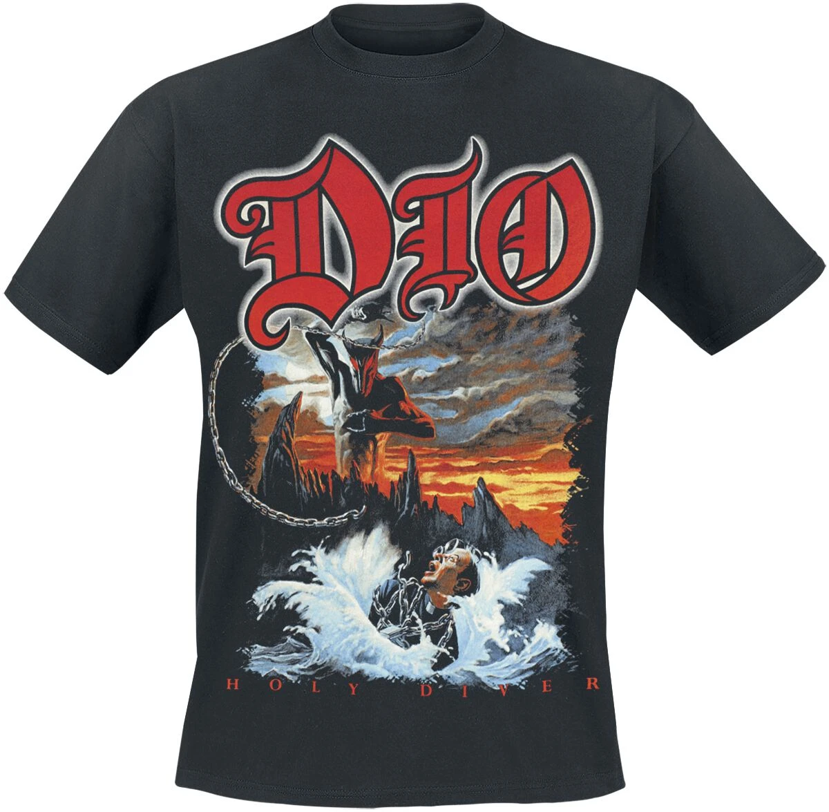 Hot Dio Graphic Cotton Band T-shirt Unisex Summer Short Sleeve Fashion Brand Tee Luxury Casual Vintage Tees