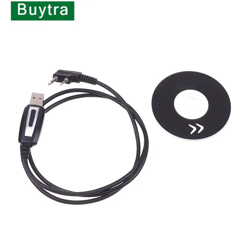 

USB Programming Cable With Driver CD For UV-5RE UV-5R Pofung UV 5R Two Way Radio Walkie Talkie