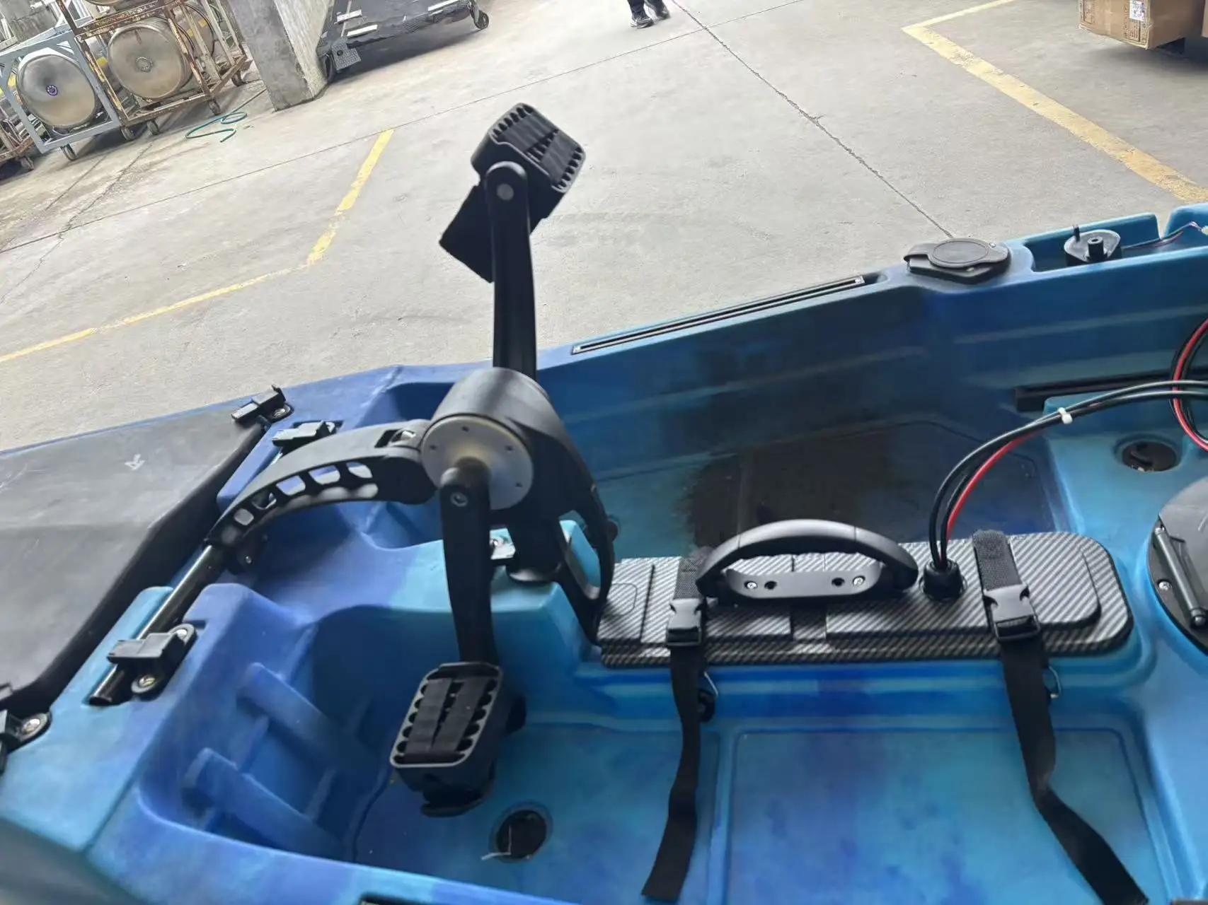 Vicking Aluminum Electric Trolling Motor for Diver Fin Pedal Kayak 55LBS/65LBS 12V/24V High Speed Easy Operation