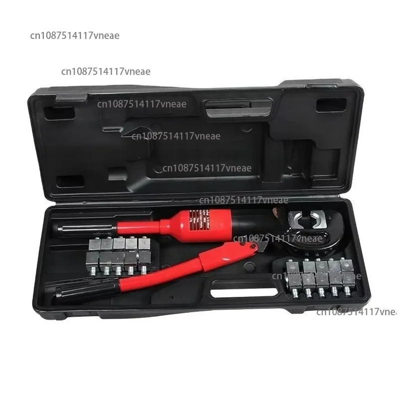 أداة تجعيد الكابلات الهيدروليكية اليدوية KYQ-300 مجموعة أدوات يدوية لنهاية كابل البطارية