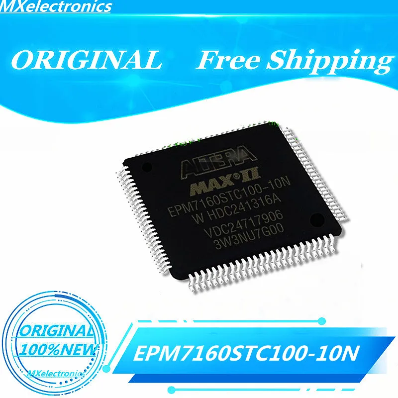 1-10PCS/LOT 100%NEW  EPM7160STC100-10N EPM7160STC100-10 EPM7160STC100 EPM7160  CPLD - Complex Programmable Logic Devices