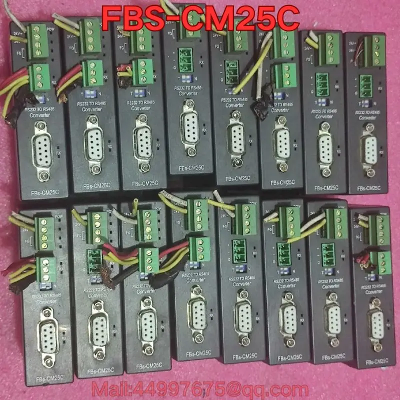 

Second-hand FBS-CM25C PLC module functional test is normal