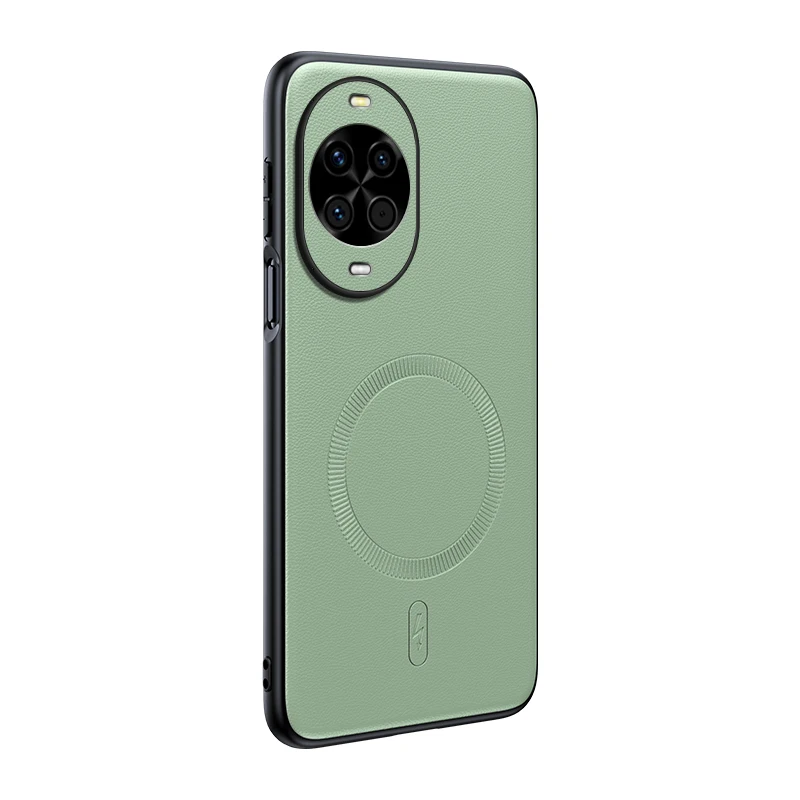 Für Huawei Nova 14: Magnetische Lederhülle mit Schutzfunktion, hochwertige, abriebfeste und rutschfeste PC+TPU-Hülle für Huawei Nova 14. – Detail 3