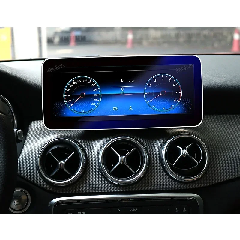Navihua 10.25 Inch Android Car DVD Player Multimedia Auto Radio Stereo GPS Navigation System for Benz GLA A CLA 2016-2018