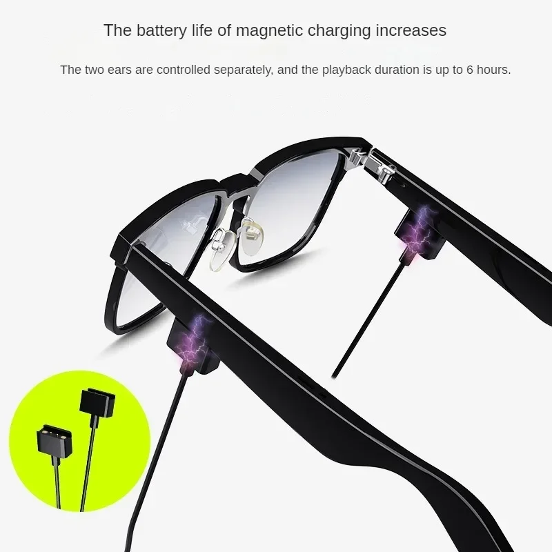 Smart Glasses Blue Block Glasses Frame Music Talk occhiali Bluetooth occhiali da sole occhiali da sole continentale cina