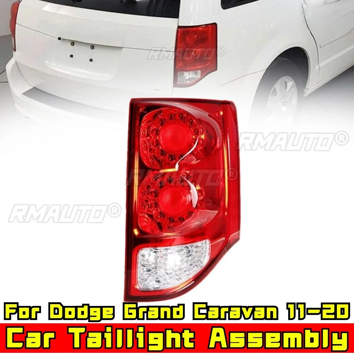 

Левый и правый задний светодиодный задний фонарь в сборе, широкий угловой светильник для Dodge Grand Caravan 2011-2020 5182535AD CH2800199