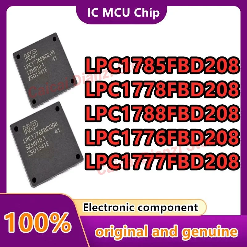 

LPC1788FBD208 LPC1778FBD208 LPC1785FBD208 LPC1776FBD208 LPC1777FBD208 Упаковка: микроконтроллер LQFP-208 (MCU/MPU/SOC) Микросхема
