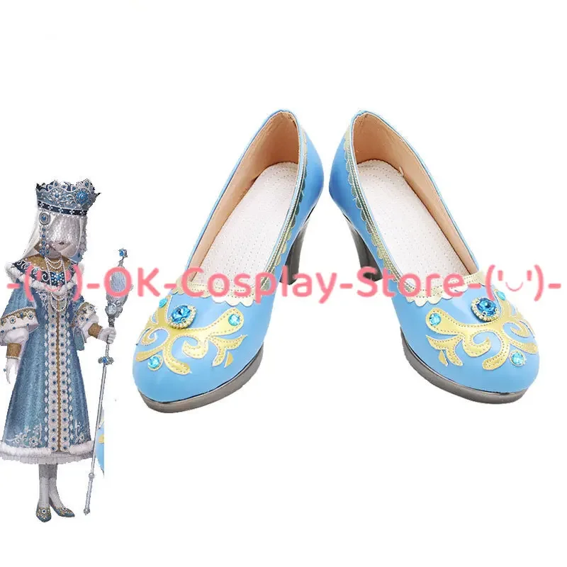 Melly Plinius Cosplay Shoes Game Identity V Entomologist Sophia Cosplay Prop PU Leather Shoes Halloween Boots Custom Made