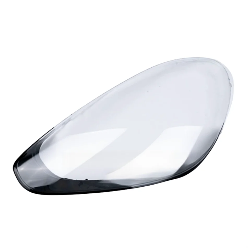 For Porsche Cayenne 2015 2016 2017 Car Headlight Glass Cover Plexiglass Clear Lamp Shell Replacement Light Glass Lampshade