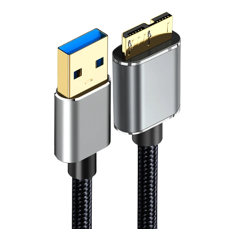 Mobiles Festplatten kabel USB C zu Micro USB 3,0 HDD-Kabel Typ C zu Micro B Adapter für PC-Telefon externes Festplatten kabel