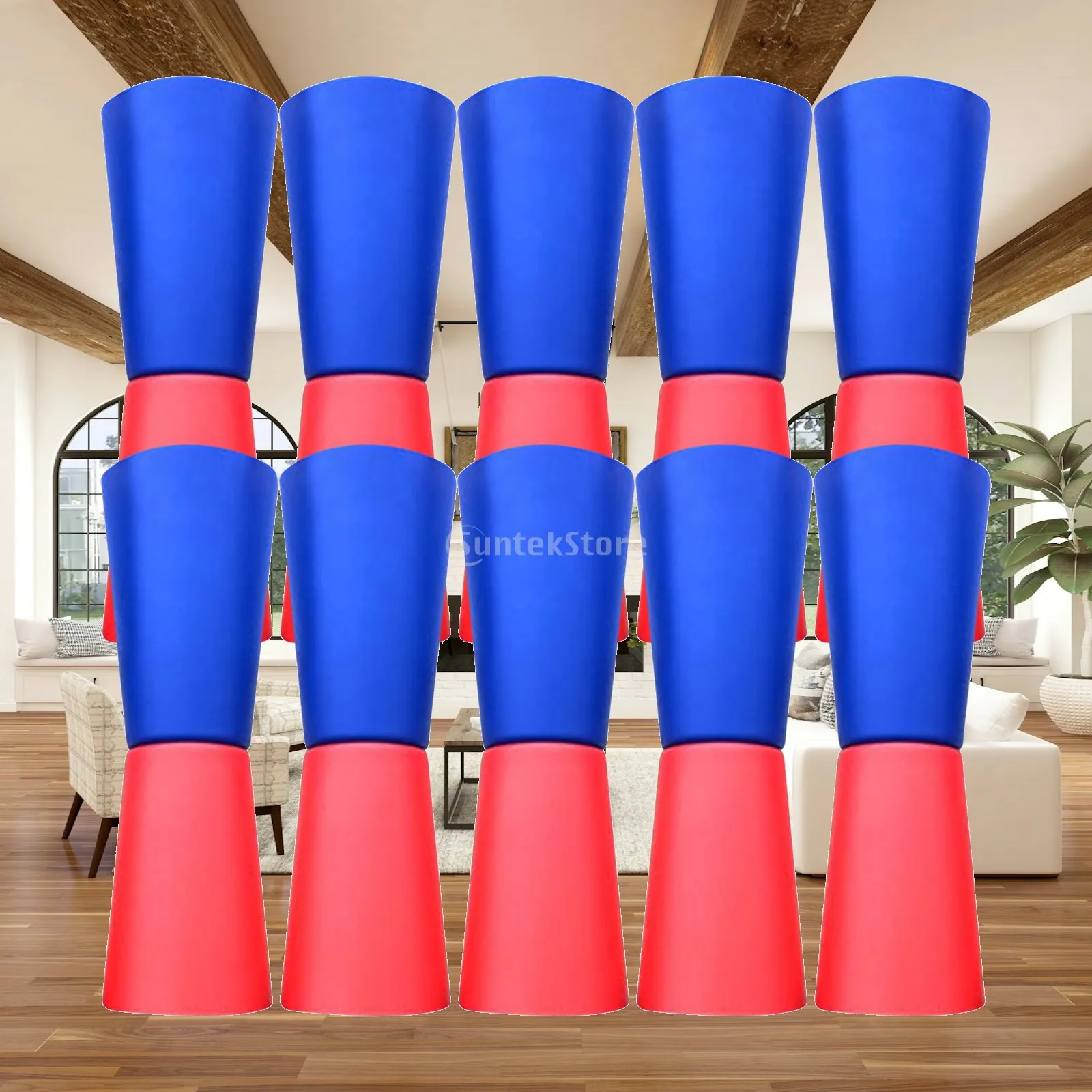 Body Coordination Flip Cups for Shuttle Run Agility Reversed Training Aid Speed Strength Balance Workout Game
