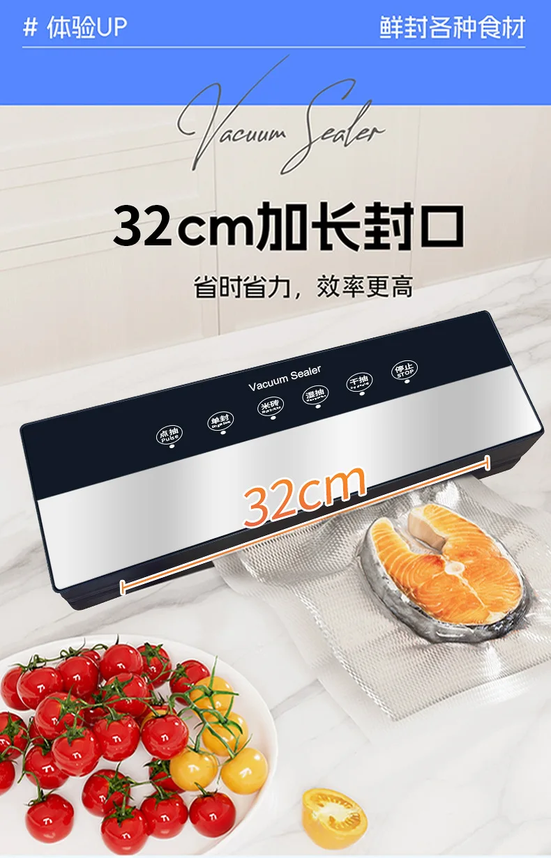 

Hot sale Vaccum Sealer Packaging Machine Food Vacuum Sealer Household Vacuum Food Sealing