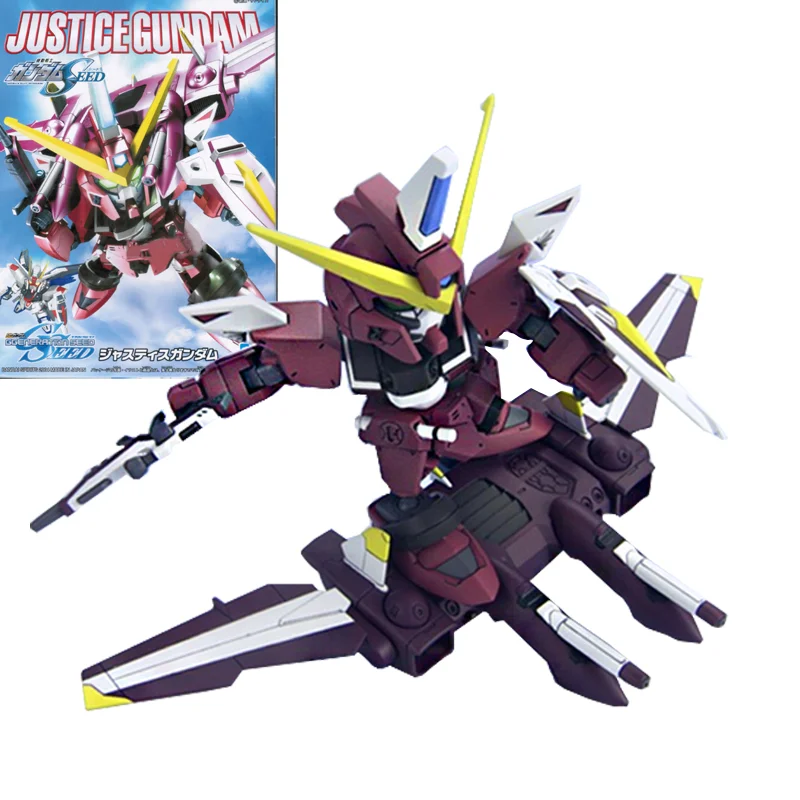 

Original Genuine SD BB 268 ZGMF-X09A JUSTICE Gundam Gunpla Assembled Model Kit Action Figure Anime Figure Gift Toy For Children