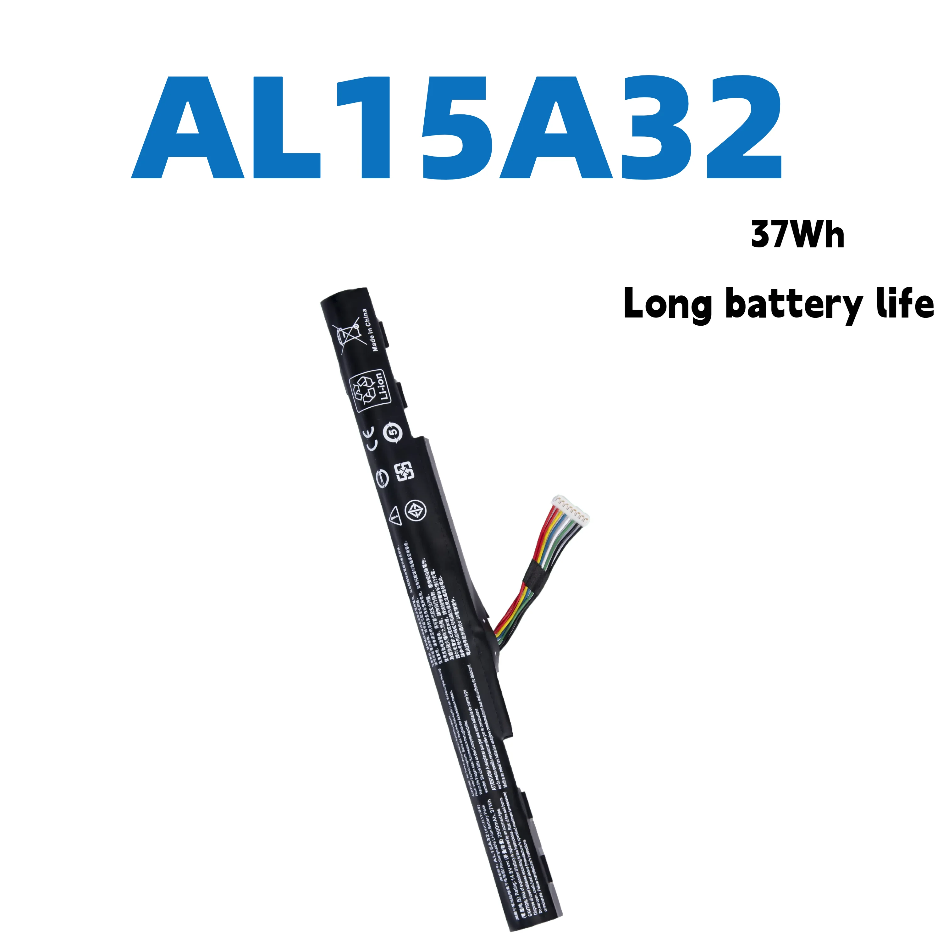 

AUSSY AL15A32 Аккумулятор для ноутбука Acer Aspire E5-422G 472 E5-473 E5-473G E5-522 522G E5-532 E5-532T E5-573G E5-553G V3-574G