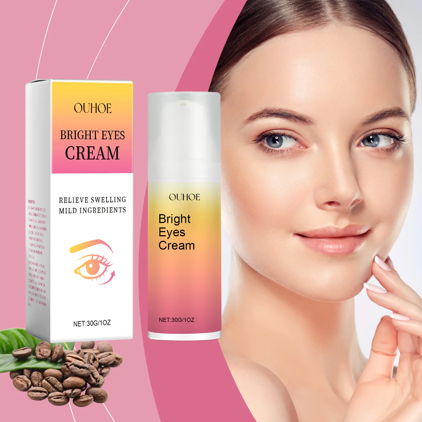 

Eye Firming Cream Hydrating and Moisturizing Improving Elasticity Around The Eyes Caring for Delicate Skin Nourishing Cream