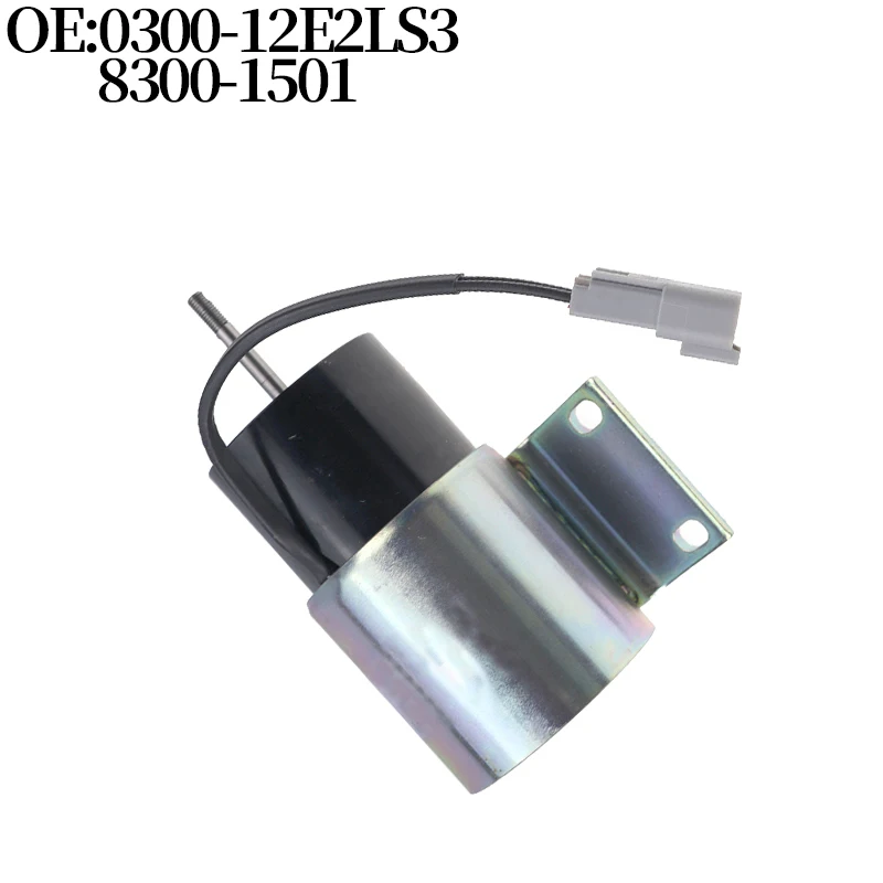 0300-12E2LS3 8300-1501 030012E2LS3 83001501 Actuator Flameout Solenoid Valve (12V) for JLG 450AJ SeriesII 510AJ 460SJ Woodward