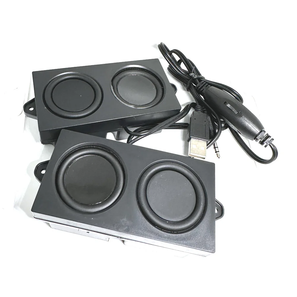 4*3 واط كامل المدى المتكلم 2.0 الصوت لتقوم بها بنفسك المنزل نظام HiFi المسرح المحمولة مكبر الصوت مضخم الصوت سباق المسار مكبرات الصوت التلفزيون AUX زوج ﻿