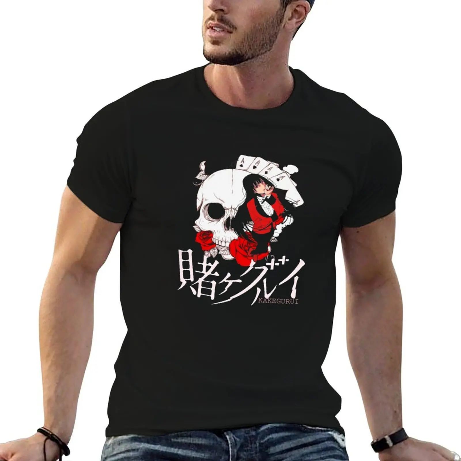 

Yumeko kakegurui T-Shirt t shirt man casual printed t shirts for man T-Shirt