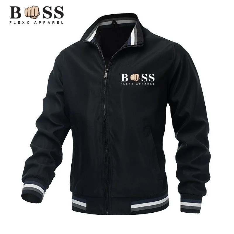 Men\'s Jacket High quality Printed Outdoor Sports Jacket Hooded Windproof fashion leisure brand Sports mountaineering cycling ja