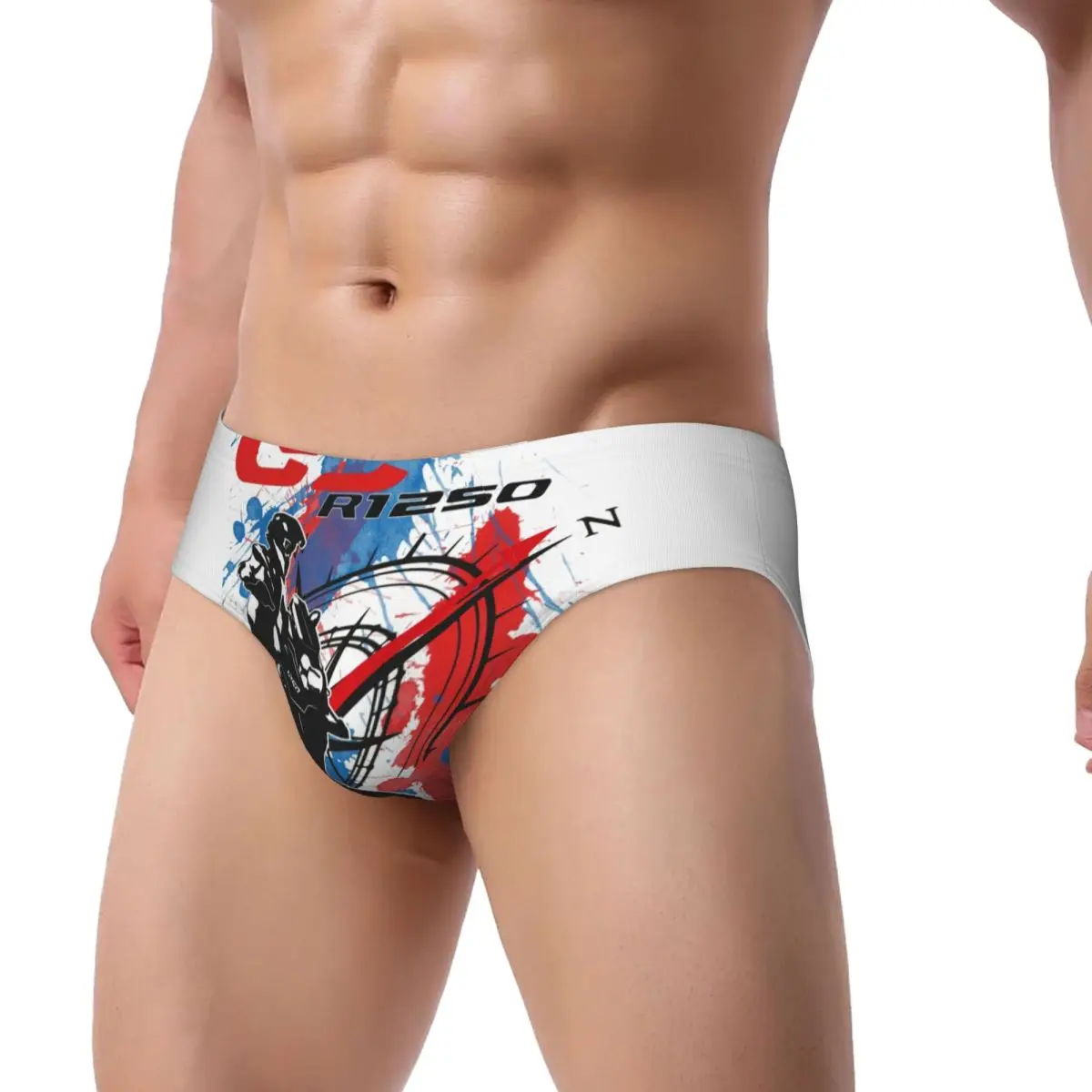 Custom Motorcycle Adventure GS Briefs Underwear Men Comfortable Stretch Panties