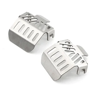 7 PCs 1/10 RC-Chassis-Rüstung auf TRX-4 Sportwagen Stahl Stahl-Skid-Schwert 8 Hauptverkaufs Chassis Traxxa - №6