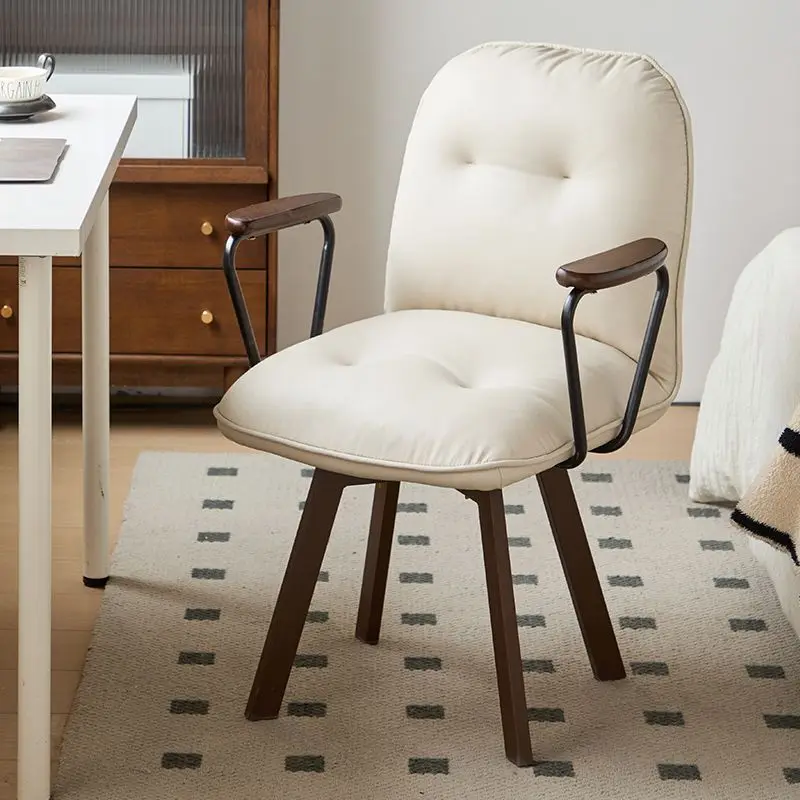 Salon Bedroom Vanity Chair Minimalist Design Homestay Villa Vanity Chair Advanced Leisure Furniture Silla Escritorio Ls40szy