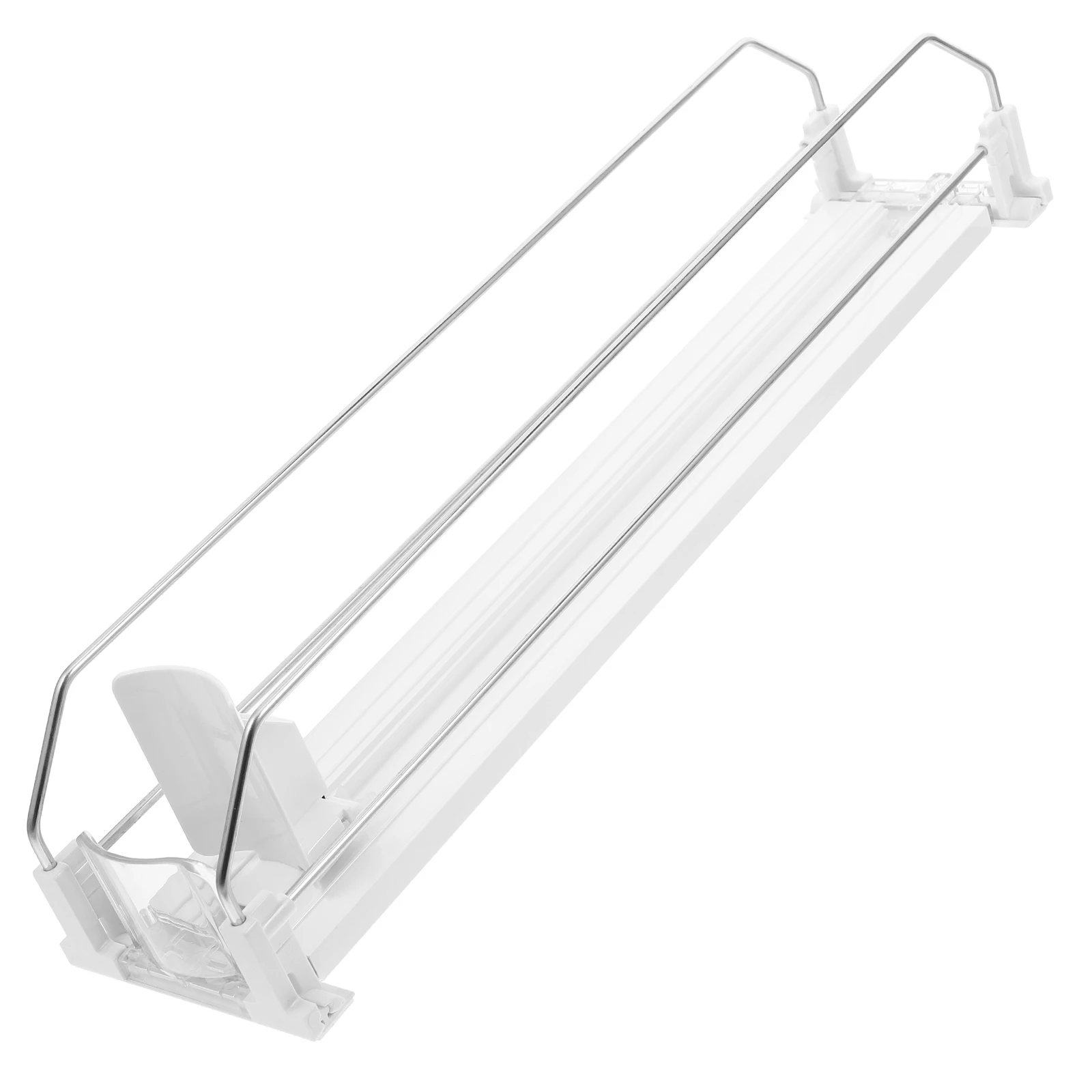 

Beverage Storage Box Fridge ganizer Sliding Rail Design Large Capacity Cold Drink Dispenser Soda Can Holder Refrigerator Shelf