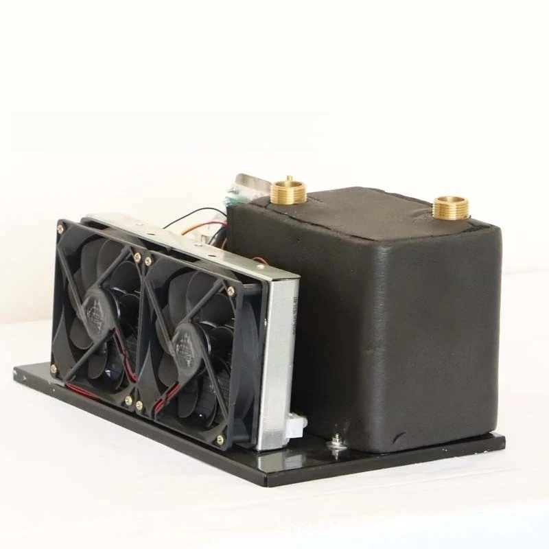 

A19 Wave Exhaust Micro Cooler Portable Air Conditioning Unit DC12V24V48V Compressor Refrigeration Unit Air Cooling